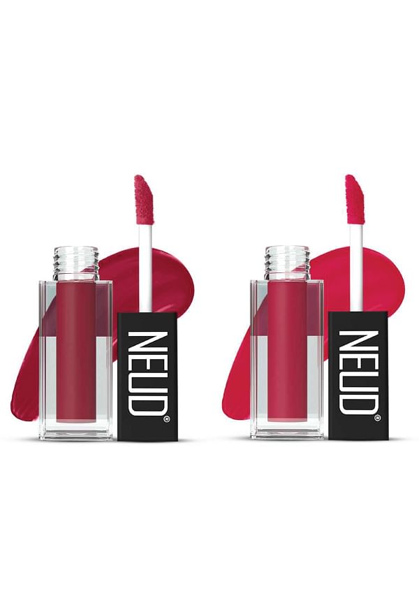 Matte Liquid Lipstick Combo With Two Lip Gloss Free