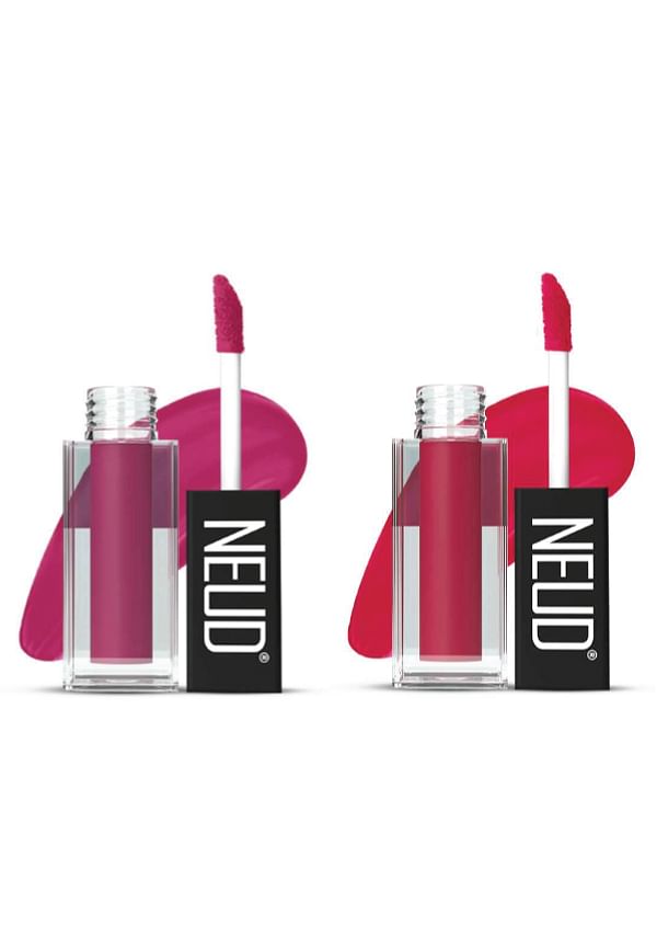Matte Liquid Lipstick Combo With Two Lip Gloss Free