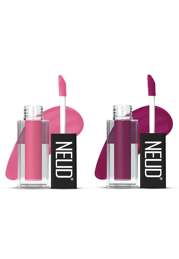 Matte Liquid Lipstick Combo With Two Lip Gloss Free