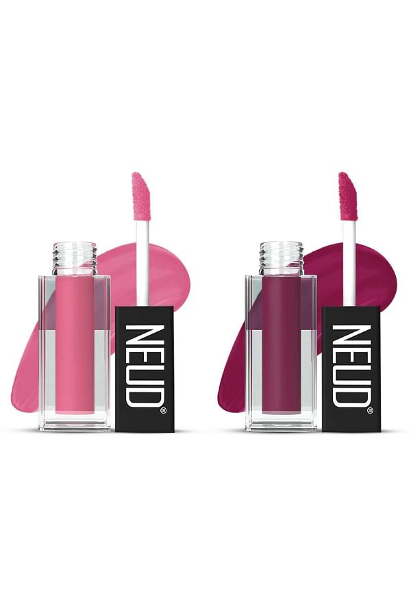Matte Liquid Lipstick Combo With Two Lip Gloss Free