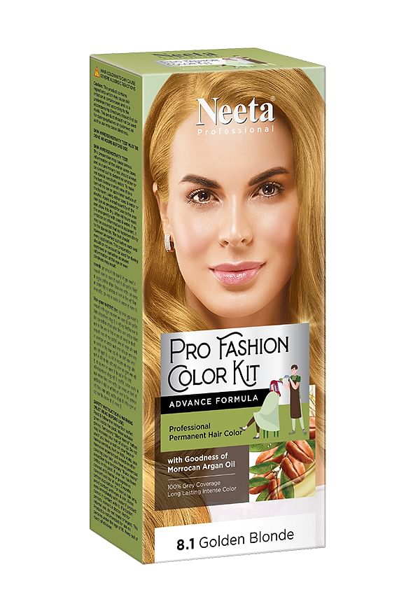 Professional Pro Fashion Color Kit , Permanent Hair Color, Creme Hair Colour for Women & Men