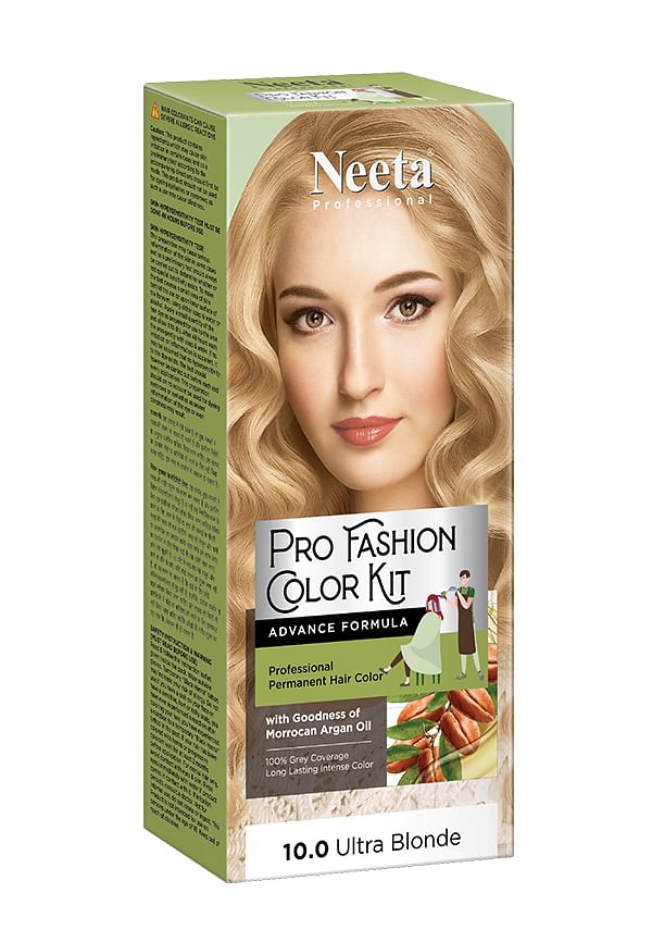 Professional Pro Fashion Color Kit , Permanent Hair Color, Creme Hair Colour for Women & Men