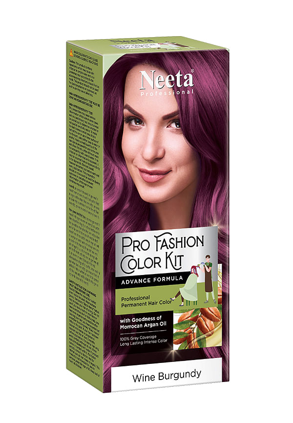 Professional Pro Fashion Color Kit , Permanent Hair Color, Creme Hair Colour for Women & Men