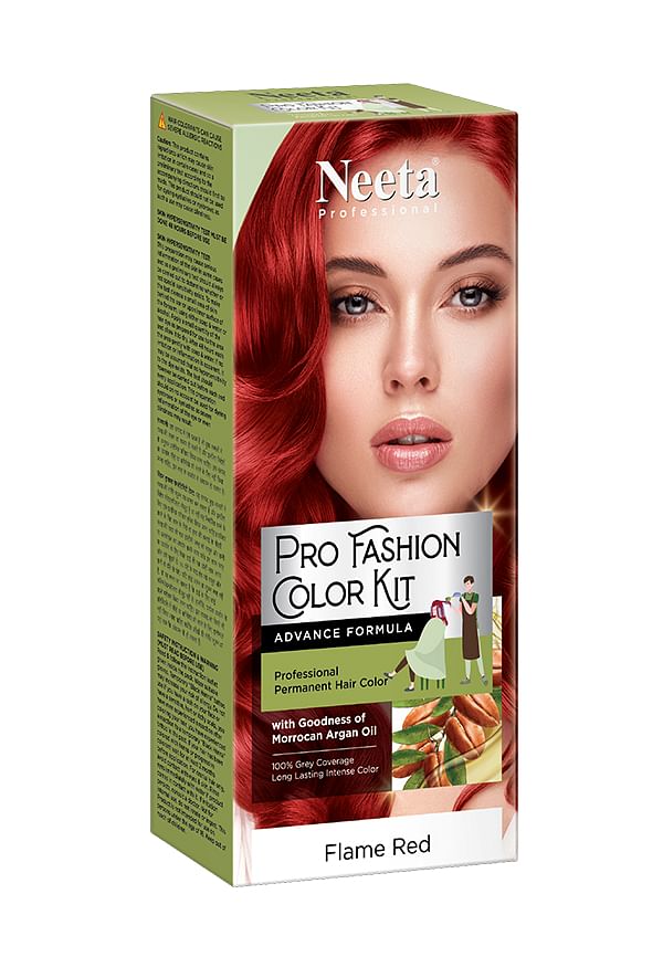 Professional Pro Fashion Color Kit , Permanent Hair Color, Creme Hair Colour for Women & Men