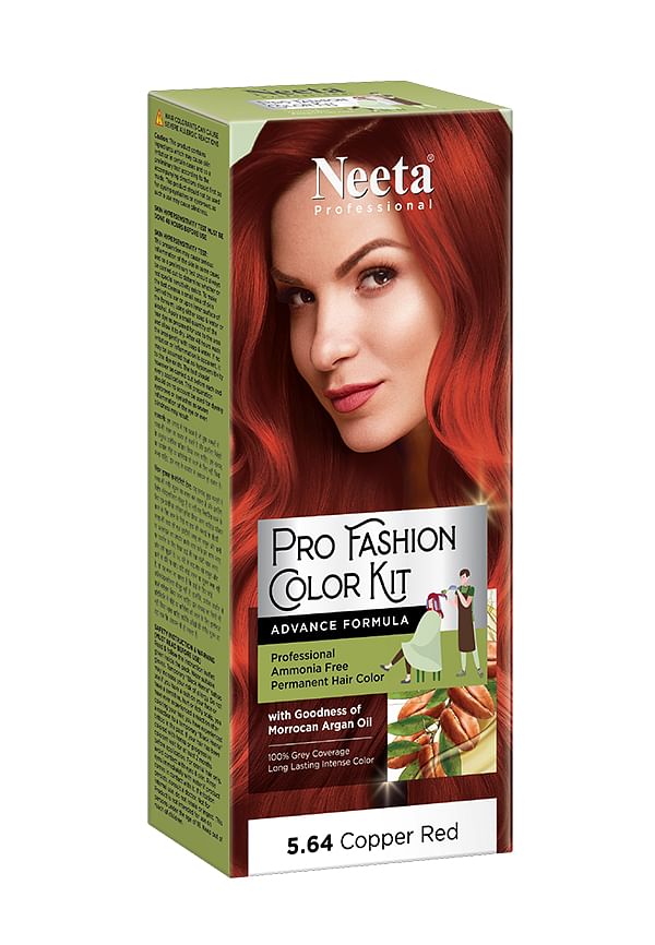 Professional Pro Fashion Color Kit , Permanent Hair Color, Creme Hair Colour for Women & Men