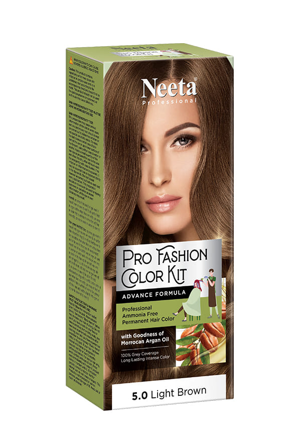 Neeta Professional Pro Fashion Color Kit, Permanent Creme Hair Colour | Hair Blonde | 100gm Box | Pack of 1