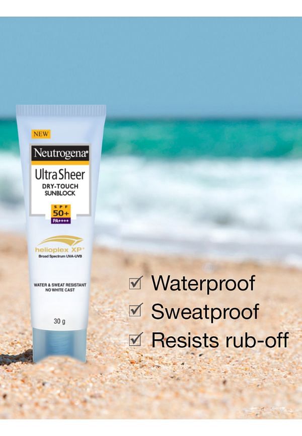 Ultra sheer Sunscreen, SPF 50+, Ultra light, for oily and dry skin