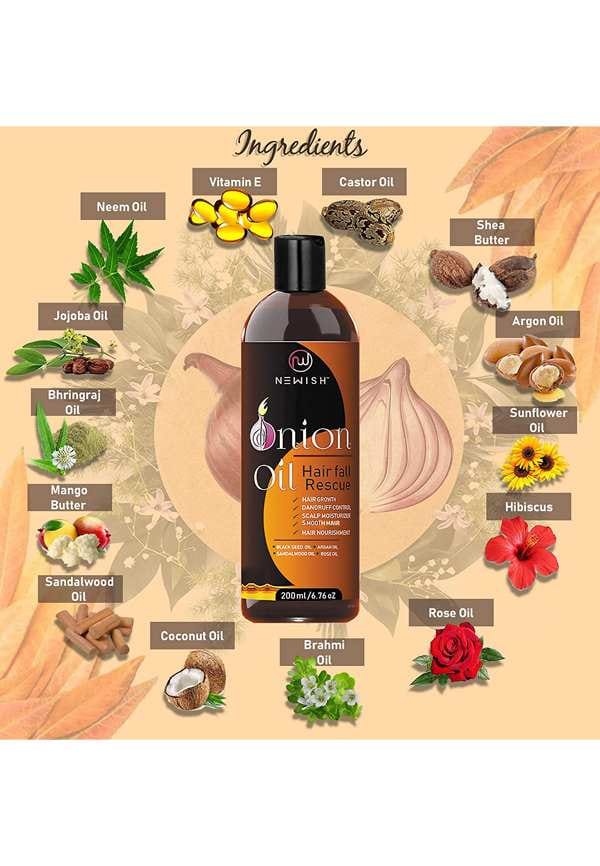 Red Onion Hair Oil For Hair Growth – thumbnail 2