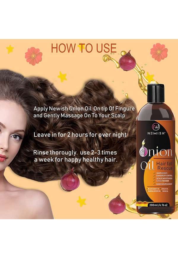 Red Onion Hair Oil For Hair Growth – thumbnail 3