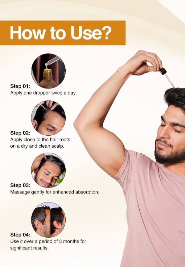 Anti-Greying Rice Water Serum to Stop Premature Hair Greying - 50 ml – thumbnail 5