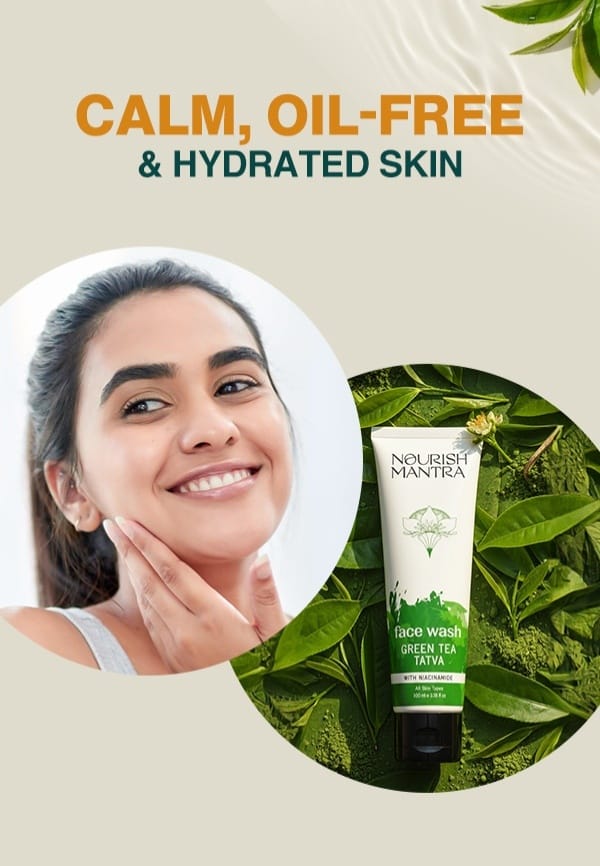 Green Tea Tatva Face Wash to Remove Dead Skin Cells & Build Up - 50 ml – thumbnail 5