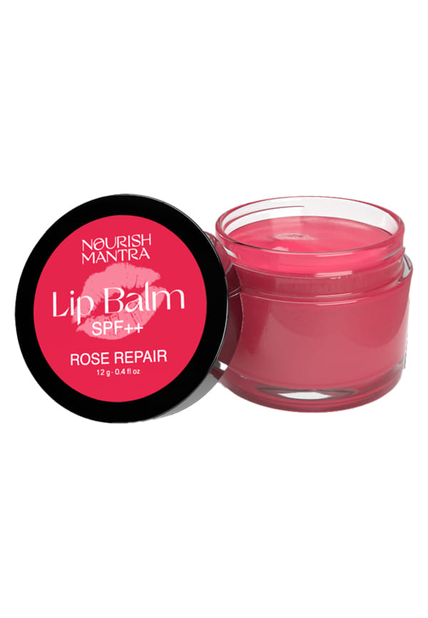 Rose Repair Lip Balm with Shea Butter & Vitamin E for Dry, Chapped and Dark Lips