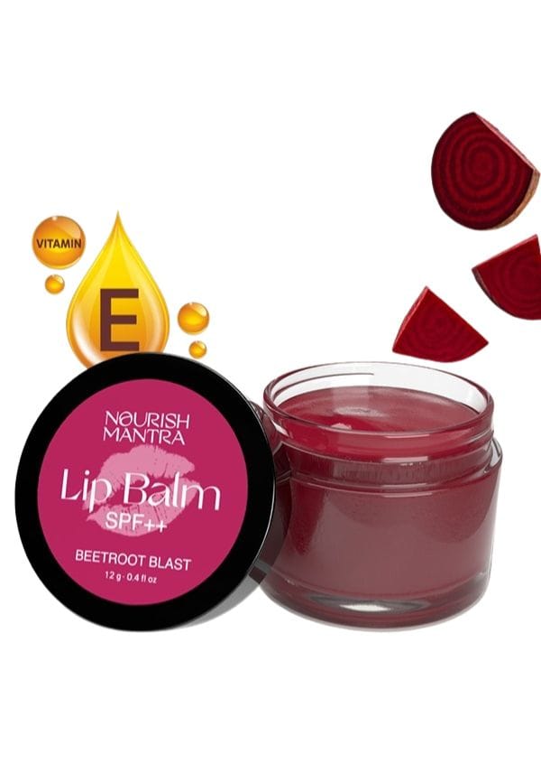 Beetroot Blast Lip Balm for Soft & Moisturized Lips - 12 gm Beetroot Blast Lip Balm for Soft & Moisturized Lips - 12 gm
