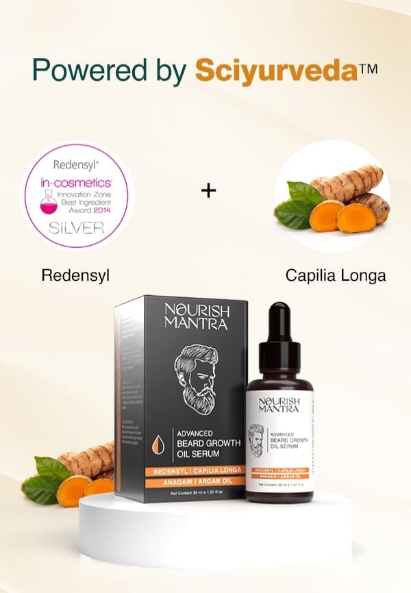 Advanced Beard Growth Oil Serum for Fuller and Thicker Beard Growth - 30 ml – thumbnail 3