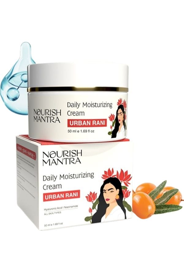 Urban Rani Daily Moisturizing Cream for Smooth & Dewy Skin - 50 ml Urban Rani Daily Moisturizing Cream for Smooth & Dewy Skin - 50 ml