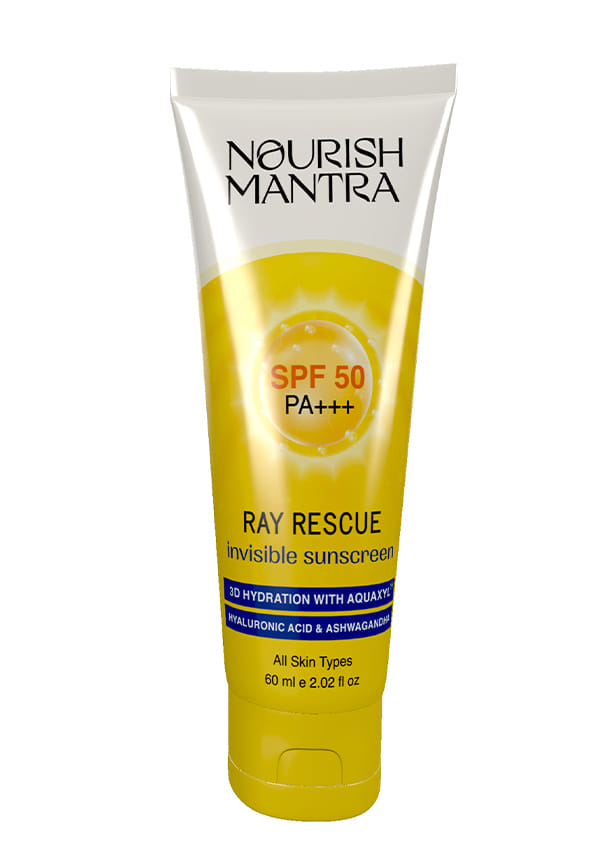 Ray Rescue Invisible Sunscreen with SPF 50 for UV Protection