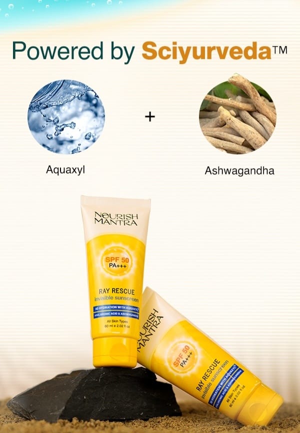 Ray Rescue Sunscreen for UV Protection & Zero White Cast - 30 ml – thumbnail 3