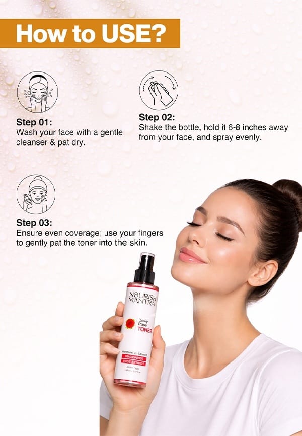 Dewy Rose Toner to Calm Inflamed Skin - 150 ml – thumbnail 5