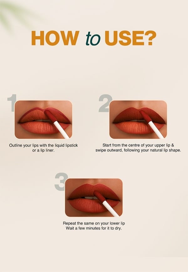 Bold Rush Creamy Matte Liquid Lipstick with SPF & Long Lasting Stay - 1.2 ml Each – thumbnail 2