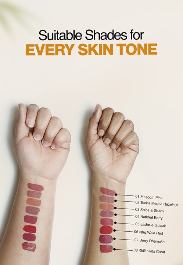 Bold Rush Creamy Matte Liquid Lipstick with SPF & Long Lasting Stay - 1.2 ml Each – thumbnail 5