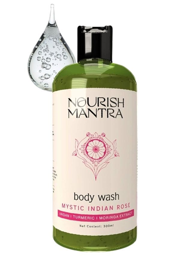 Mystic Indian Rose Exfoliating Body Wash for Radiant Skin & Gentle Exfoliation - 300 ml Mystic Indian Rose Exfoliating Body Wash for Radiant Skin & Gentle Exfoliation - 300 ml