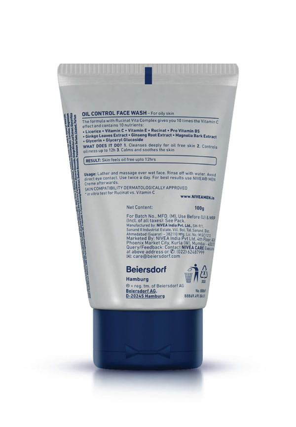 Oil Control Face Wash With Magnolia Bark Extracts – thumbnail 2