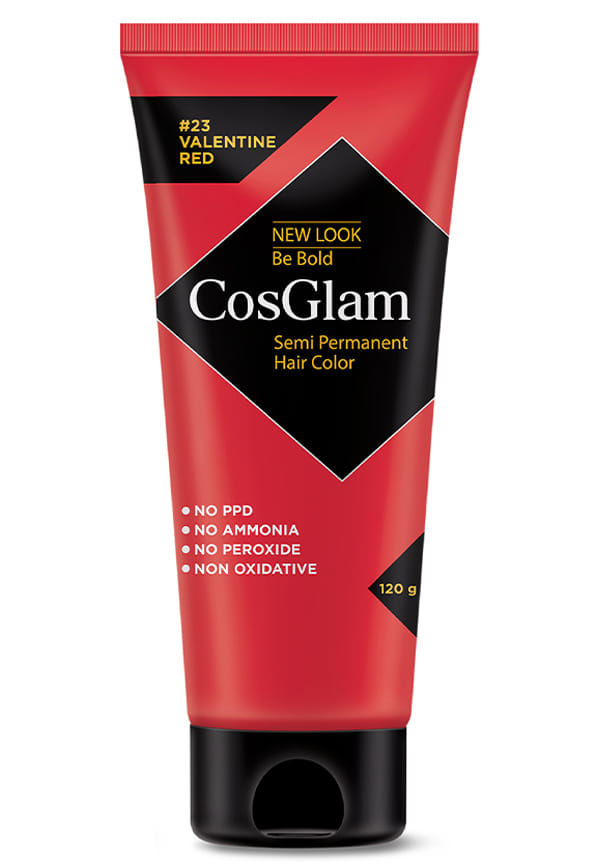 Nisha Cosglam Semi Permanent Hair Color, PPD & Ammonia Free | Electric Teal | 120gm Tube | Pack of 1 Nisha Cosglam Semi Permanent Hair Color, PPD & Ammonia Free | Electric Teal | 120gm Tube | Pack of 1