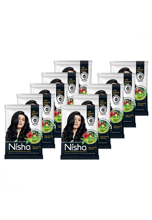 Nisha Henna Based Hair Color, Henna Powder Burgundy Color Nisha Henna Based Hair Color, Henna Powder Burgundy Color