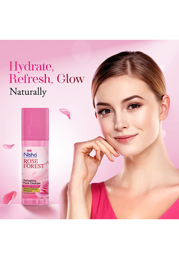 Professional Refreshing Face Cleanser With Organic Rose Water – thumbnail 4