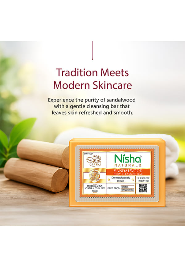 Sandalwood Body Cleansing Soap Bar – thumbnail 4