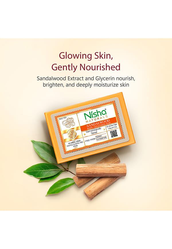Sandalwood Body Cleansing Soap Bar – thumbnail 5