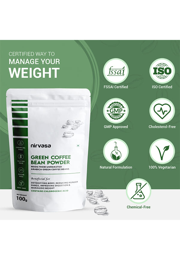 Unroasted Arabica Green Coffee Bean Powder with Chlorogenic Acid – thumbnail 6