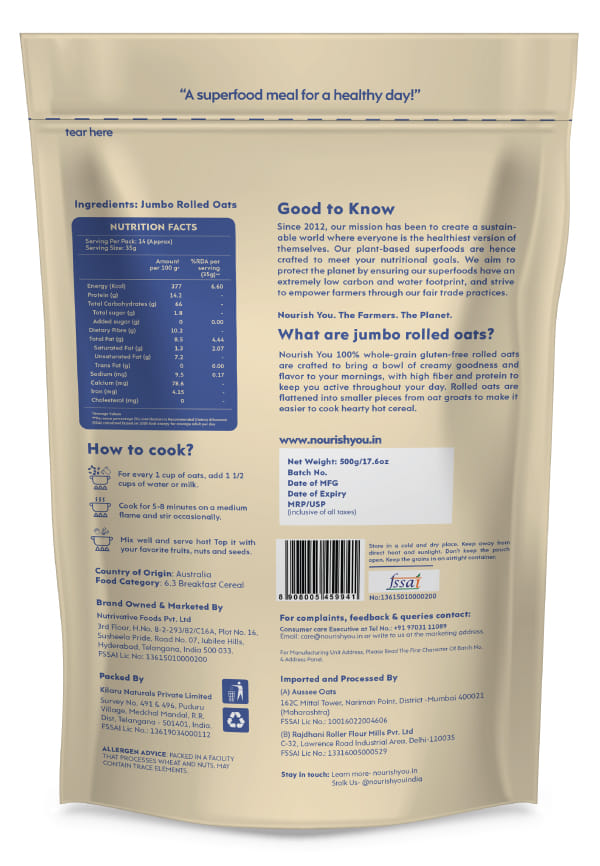 Jumbo Rolled Oats Jar – thumbnail 2