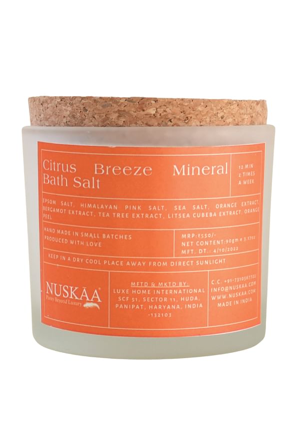Citrus Breeze Aromatherapy Bath Salt