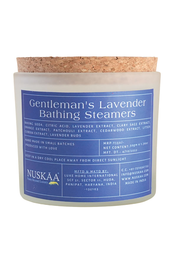 Gentleman's Lavender Aromatherapy Shower Steamers