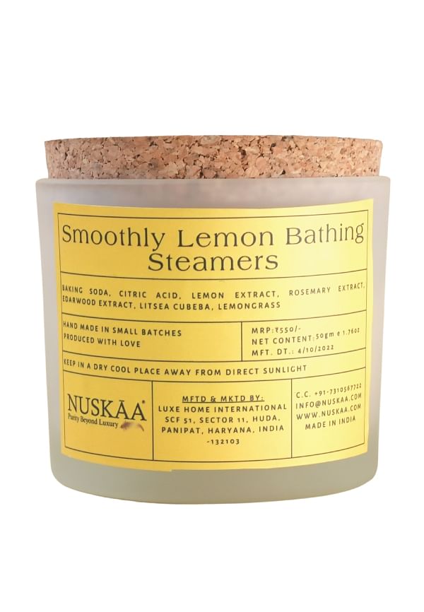 Smoothly Lemon Aromatherapy Shower Steamers
