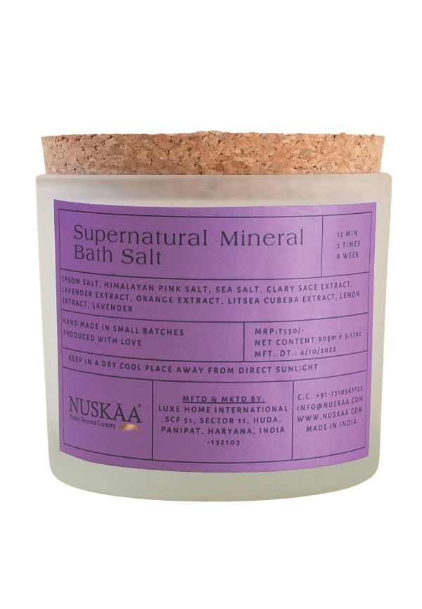 Super Natural Aromatherapy Bath Salt