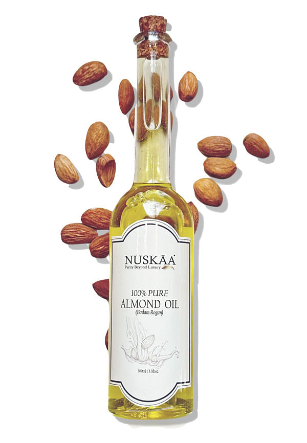 100% Pure Almond Oil (Gulbandi Badam Rogan) - Cold Pressed
