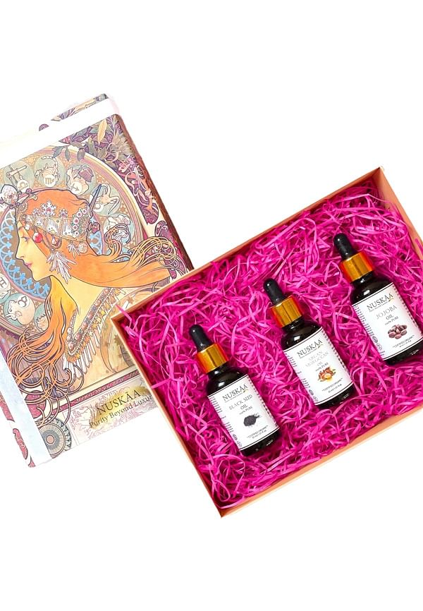 Pure Cold Press Face Oils Gift Box