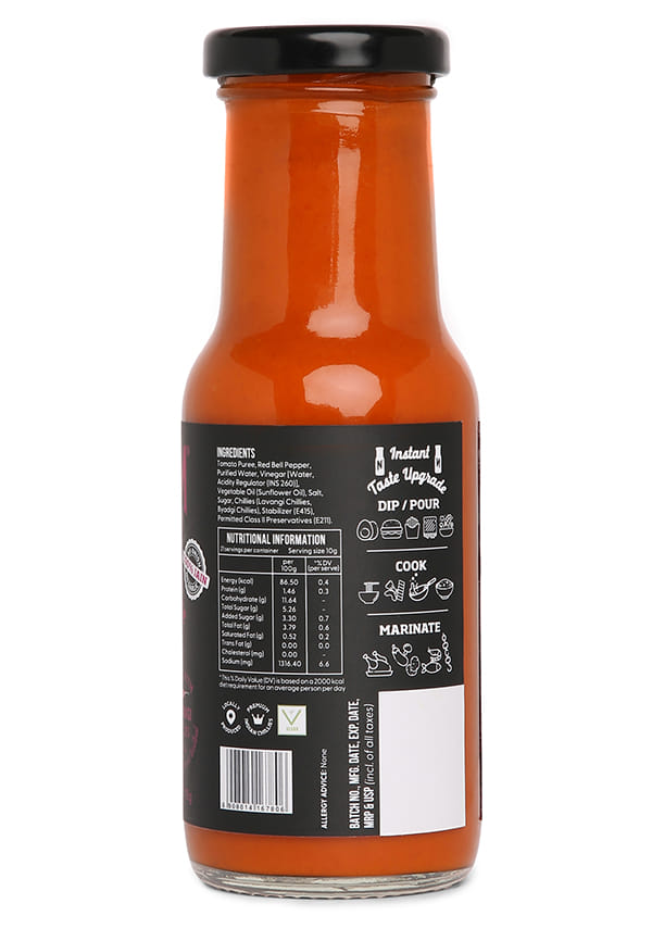Jainuine Hot Sauce | Jain Friendly | No Onion, No Garlic – thumbnail 2