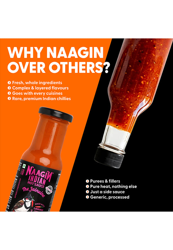 Jainuine Hot Sauce | Jain Friendly | No Onion, No Garlic – thumbnail 3