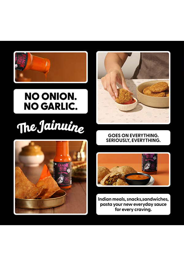 Jainuine Hot Sauce | Jain Friendly | No Onion, No Garlic – thumbnail 4