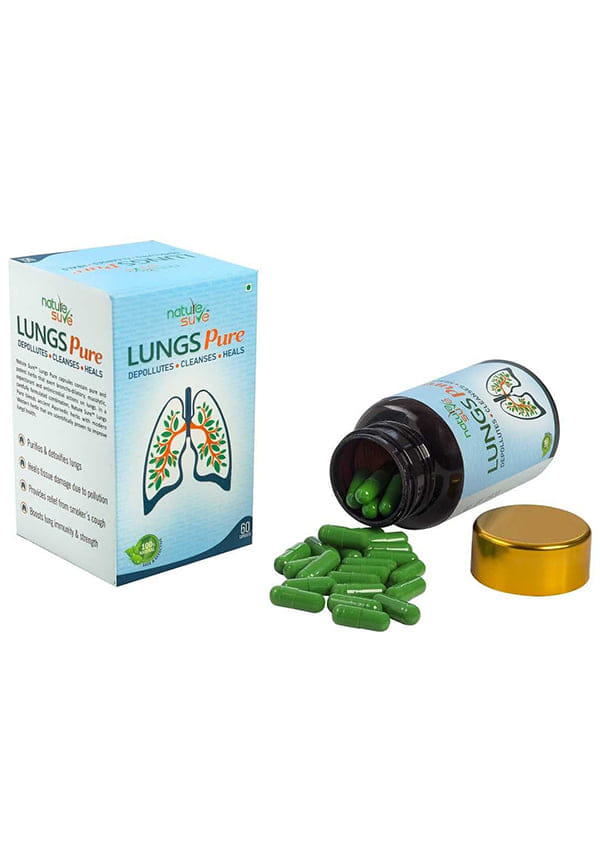 Lungs Pure Capsules for Respiratory Health in Men & Women