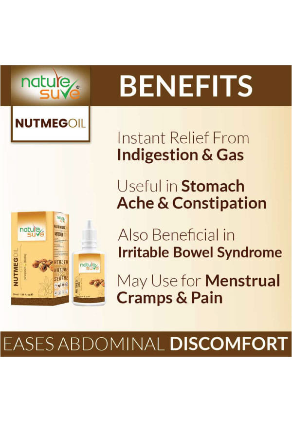 Nutmeg Jaiphal Oil For Bloating & Constipation – thumbnail 2