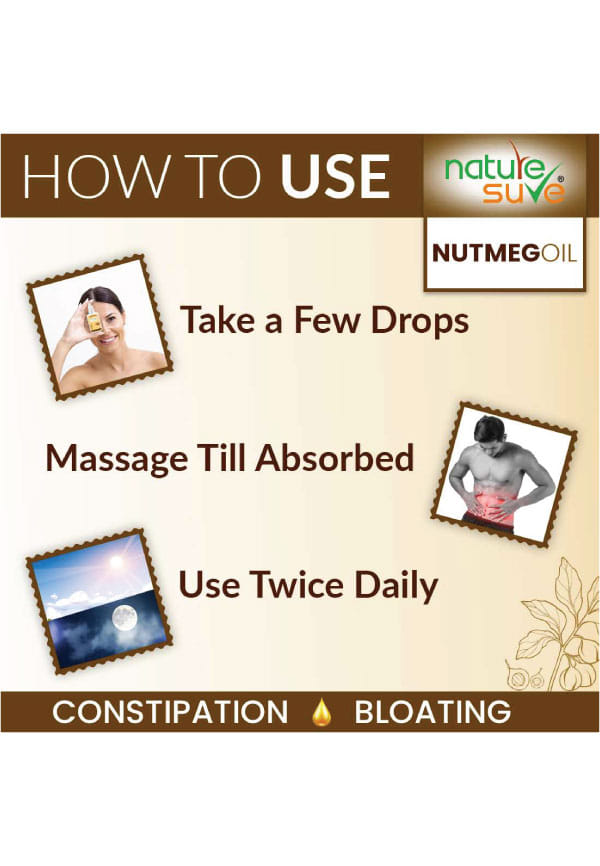 Nutmeg Jaiphal Oil For Bloating & Constipation – thumbnail 4
