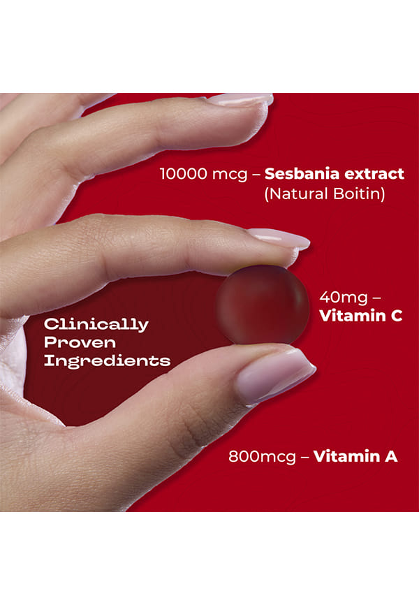 Hair, Skin & Nails Gummies Bottles – thumbnail 3