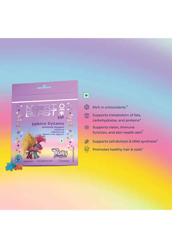 Kids Gummies Defence Dynamo immunity Support Trolls – thumbnail 2
