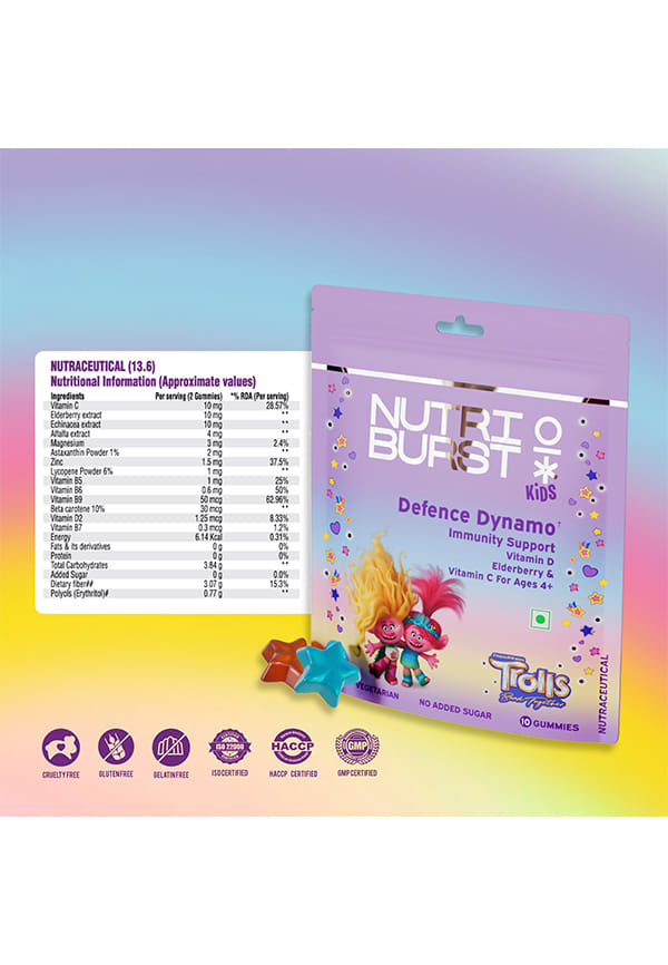 Kids Gummies Defence Dynamo immunity Support Trolls – thumbnail 3