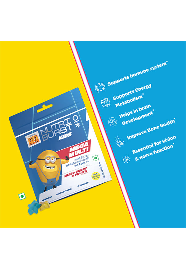 Kids Gummies Mega Multivitamins Minions – thumbnail 2