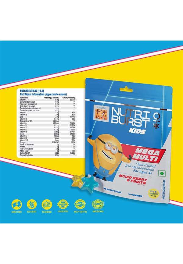 Kids Gummies Mega Multivitamins Minions – thumbnail 4